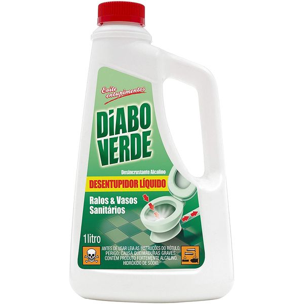 Desentupidor Diabo Verde Líquido 1l - bhentregas